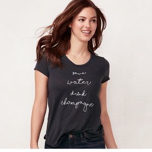 LAUREN CONRAD GRAPHIC TEE